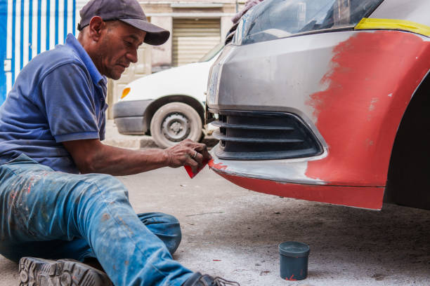 car repaint preparation